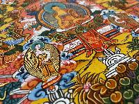 Buddhist Hand Painting Thangka Of Buddha Life Story, [hand Painted]