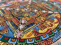 Buddhist Hand Painting Thangka Of Buddha Mandala, [hand Painted]