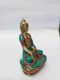 Buddhist Miniature Statue Of Shakyamuni Buddha, [stone Setting]