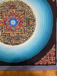 Buddhist Handmade Thangka Of Mandala, [hand Painted]