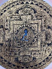 Buddhist Handmade Thangka Of Mandala, [hand Painted]