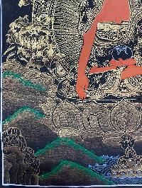 Buddhist Handmade Thangka Painting Of Shakyamuni Buddha, [real Gold, Hand Painted]