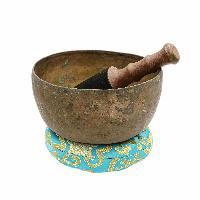 [old], Buddhist [real Antique] Hand Beaten [jambati] Singing Bowl