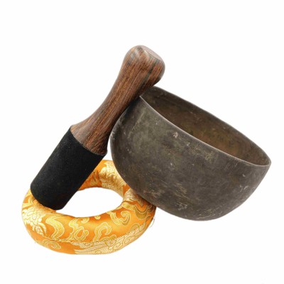 [old], Buddhist [real Antique] Hand Beaten [jambati] Singing Bowl