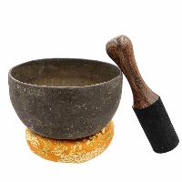 [old], Buddhist [real Antique] Hand Beaten [jambati] Singing Bowl