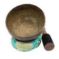 [old], Buddhist [real Antique] Hand Beaten [jambati] Singing Bowl