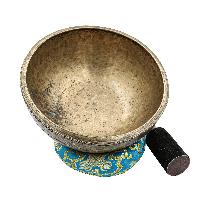 [old], Buddhist [real Antique] Hand Beaten [jambati] Singing Bowl