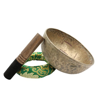 [old], Buddhist [real Antique] Hand Beaten [jambati] Singing Bowl