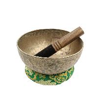 [old], Buddhist [real Antique] Hand Beaten [jambati] Singing Bowl