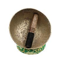 [old], Buddhist [real Antique] Hand Beaten [jambati] Singing Bowl