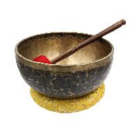 [old], Buddhist [real Antique] Hand Beaten [jambati] Singing Bowl