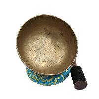 [old], Buddhist [real Antique] Hand Beaten [jambati] Singing Bowl