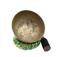 [old], Buddhist [real Antique] Hand Beaten [jambati] Singing Bowl