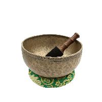 [old], Buddhist [real Antique] Hand Beaten [jambati] Singing Bowl