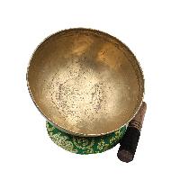 [old], Buddhist [real Antique] Hand Beaten [jambati] Singing Bowl