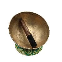 [old], Buddhist [real Antique] Hand Beaten [jambati] Singing Bowl