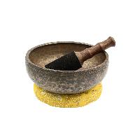 [old], Buddhist [real Antique] Hand Beaten [jambati] Singing Bowl