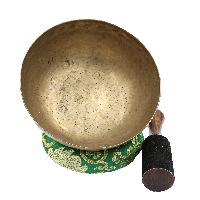 [old], Buddhist [real Antique] Hand Beaten [jambati] Singing Bowl