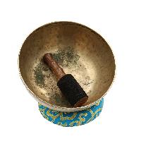 [old], Buddhist [real Antique] Hand Beaten [jambati] Singing Bowl