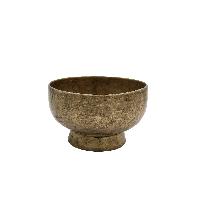 [old], Buddhist [real Antique] Hand Beaten [stand Naga] Singing Bowl