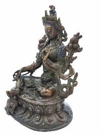 Buddhist Statue Of [green Tara], Finishing