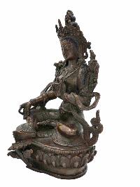 Buddhist Statue Of [green Tara], Finishing