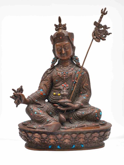 Buddhist Statue Of [padmasambhava], Finishing