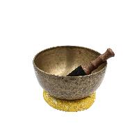 [old], Buddhist [real Antique] Hand Beaten [jambati] Singing Bowl