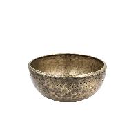 [old], Buddhist [real Antique] Hand Beaten [jambati] Singing Bowl