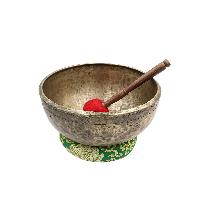 [old], Buddhist [real Antique] Hand Beaten [jambati] Singing Bowl