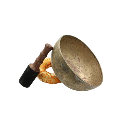 [old], Buddhist [real Antique] Hand Beaten [jambati] Singing Bowl