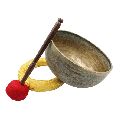 [old], Buddhist [real Antique] Hand Beaten [jambati] Singing Bowl