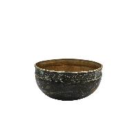 [old], Buddhist Hand Beaten Ultabati Singing Bowl, With Plain Design