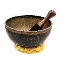 [old], Buddhist [real Antique] Hand Beaten [jambati] Singing Bowl