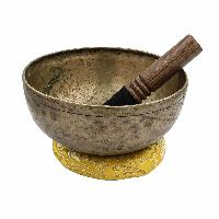 [old], Buddhist [real Antique] Hand Beaten [jambati] Singing Bowl