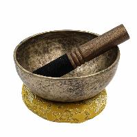 [old], Buddhist [real Antique] Hand Beaten [jambati] Singing Bowl