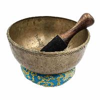 [old], Buddhist [real Antique] Hand Beaten [jambati] Singing Bowl