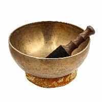 [old], Buddhist [real Antique] Hand Beaten [jambati] Singing Bowl