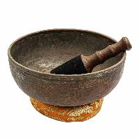 [old], Buddhist [real Antique] Hand Beaten [jambati] Singing Bowl