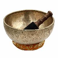 [old], Buddhist [real Antique] Hand Beaten [jambati] Singing Bowl