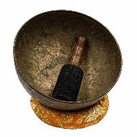 [old], Buddhist [real Antique] Hand Beaten [jambati] Singing Bowl