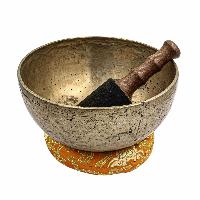 [old], Buddhist [real Antique] Hand Beaten [jambati] Singing Bowl