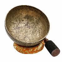 [old], Buddhist [real Antique] Hand Beaten [jambati] Singing Bowl