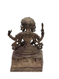 [old], Buddhist Handmade Statue Of Angry Green Tara