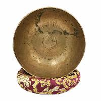 [old] Buddhist Hand Beaten [kopre] Singing Bowl, With [antique] Finishing