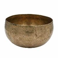 [old] Buddhist Hand Beaten [kopre] Singing Bowl, With [antique] Finishing