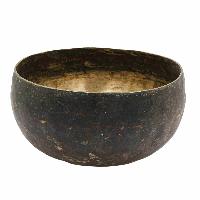 [old] Buddhist Hand Beaten [kopre] Singing Bowl, With [antique] Finishing