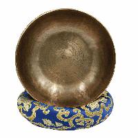 [old] Buddhist Hand Beaten [kopre] Singing Bowl, With [antique] Finishing