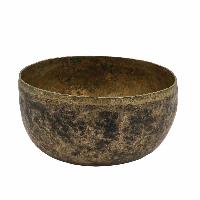 [old], Buddhist Hand Beaten [kopre] Singing Bowl, With [antique] Finishing