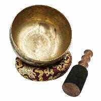 [old], Buddhist Hand Beaten [kopre] Singing Bowl, With [antique] Finishing